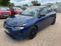 Used Vauxhall Corsa Elite 100 HP (73 kW) 2020 Blue Hatchback