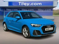 Used Audi A1 Sportback S-Line 116 HP (85 kW) 2019 Blue Hatchback