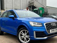 Used Audi Q2 S-Line 150 HP (110 kW) 2018 Blue SUV