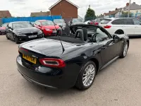 Used Fiat 124 Spider Classica 140 HP (102 kW) 2017 Black Cabriolet