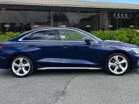 Used Audi A3 S-Line 150 HP (110 kW) 2023 Blue Sedan