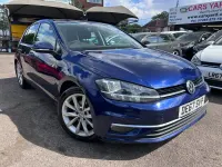 Used VW Golf VII GT 150 HP (110 kW) 2017 Blue Hatchback