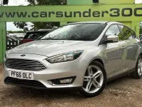 Used Ford Focus Titanium 125 HP (91 kW) 2016 Silver Hatchback