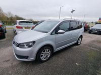 Used VW Touran SE 105 HP (77 kW) 2014 Silver MPV