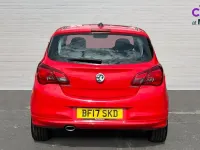 Used Vauxhall Corsa SRi 100 HP (73 kW) 2017 Red Hatchback