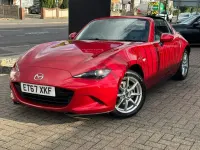 Used Mazda MX5 131 HP (96 kW) 2017 Soul red Cabriolet