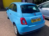 Used Fiat 500 Pop 69 HP (50 kW) 2016 Blue Hatchback