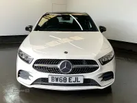 Used Mercedes A250 AMG line 2019 White Hatchback