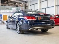 Used Mercedes E250 AMG line 204 HP (150 kW) 2014 Blue Coupe