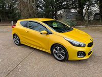 Used Kia ProCeed GT-Line 2017 Yellow Hatchback