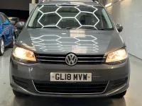 Usado VW Sharan SE 177 HP (130 kW) 2018 Preto Monovolume