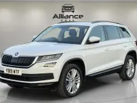 Used Skoda Kodiaq SE L 190 HP (139 kW) 2019 White SUV