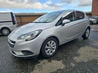 Used Vauxhall Corsa Design Edition 90 HP (66 kW) 2016 Silver Hatchback