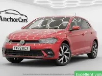 Used VW Polo R-line 95 HP (69 kW) 2022 Red Hatchback