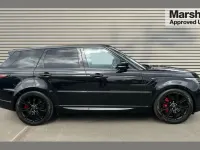 Used Land Rover Range Rover Sport HSE Dynamic 404 HP (297 kW) 2022 Santorini black metallic SUV