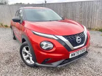 Used Nissan Juke N-Connecta 114 HP (83 kW) 2020 Red SUV