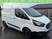 Begagnad Ford Transit Custom 105 HK (77 kW) 2018 Vit Van