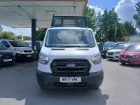 Used Ford Transit S 130 HP (95 kW) 2021 White Cabriolet