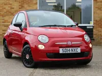 Used Fiat 500C S 2014 Red Cabriolet