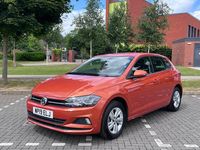 Used VW Polo SE 2019 Orange Hatchback