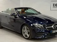 Used Mercedes E400 AMG Line Premium Plus 2018 Blue Cabriolet