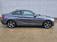 Used BMW 218 Sport Line 136 HP (100 kW) 2017 Grey Coupe