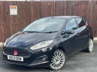 Gebraucht Ford Fiesta Titanium 2013 Schwarz Kleinwagen