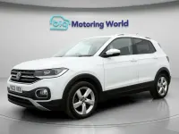 Used VW T-Cross SEL 110 HP (80 kW) 2022 White SUV