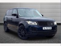 Used Land Rover Range Rover 404 HP (297 kW) 2021 Portofino blue SUV