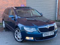 Used Skoda Superb Elegance 170 HP (125 kW) 2013 Blue Estate