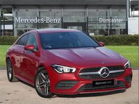 Used Mercedes CLA200 AMG Line Premium 161 HP (118 kW) 2022 Red Coupe