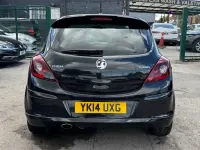 Used Vauxhall Corsa Edition 100 HP (73 kW) 2014 Black Hatchback