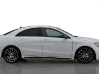 Used Mercedes CLA220 2018 White Coupe
