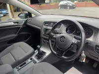 Used VW Golf VII Match 110 HP (80 kW) 2015 Blue Hatchback