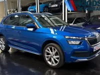 Used Skoda Kamiq SE L Executive 115 HP (84 kW) 2024 Blue SUV