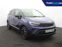 Used Vauxhall Crossland Ultimate 130 HP (95 kW) 2022 Blue SUV