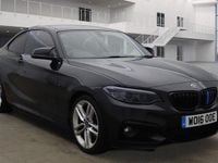 Used BMW 228 M Sport 2016 Black Coupe
