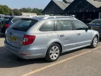 Used Skoda Superb GreenLine 105 HP (77 kW) 2012 Blue Estate