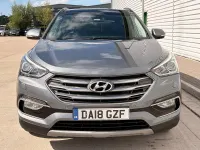 Used Hyundai Santa Fe Premium SE 197 HP (144 kW) 2018 Silver SUV