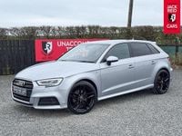 Used Audi A3 S-Line 150 HP (110 kW) 2017 Silver Hatchback