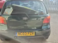 Used Toyota Yaris T3 2003 Green Hatchback