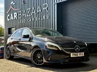 Used Mercedes A200 AMG Line Premium Plus 136 HP (100 kW) 2018 Black Hatchback