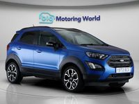 Begagnad Ford Ecosport Active 125 HK (91 kW) 2022 Blå SUV