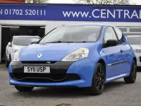 Used Renault Clio 201 HP (147 kW) 2011 Blue Hatchback