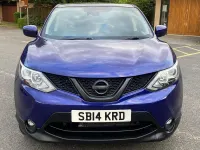 Used Nissan Qashqai Acenta Premium 115 HP (84 kW) 2014 Blue SUV