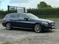 Used Mercedes C220 Premium 170 HP (125 kW) 2015 Blue Estate