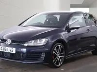Used VW Golf VII GTD 181 HP (133 kW) 2016 Blue Hatchback