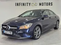 Used Mercedes CLA200 136 HP (100 kW) 2017 Blue Sedan