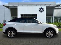Used VW T-Roc Cabriolet Design 147 HP (108 kW) 2021 White Cabriolet