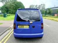 Used VW Caddy 69 HP (50 kW) 2009 Blue MPV